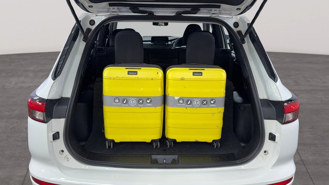 Boot Inside View with Luggage