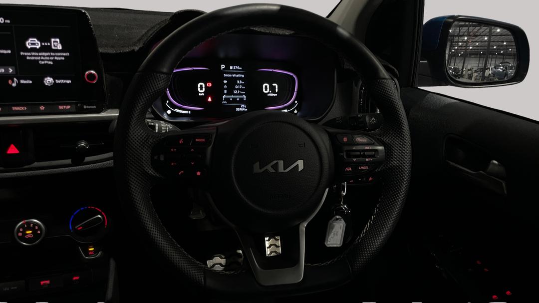 2024 Kia Picanto Gt Line (pe2), Automatic, 32135 km, Steering Wheel Close-up
