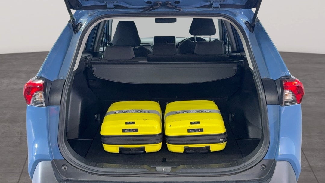 Boot Inside View with Luggage