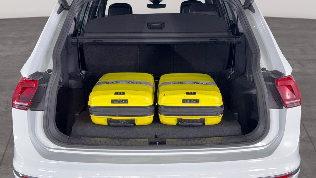 Boot Inside View with Luggage