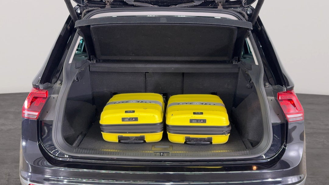 Boot Inside View with Luggage