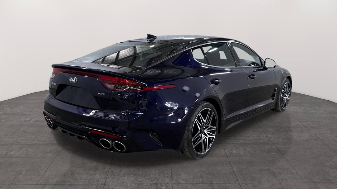 2021 Kia Stinger Gt (red Leather), Automatic, 28350 km, Right Back Diagonal (45- Degree) View