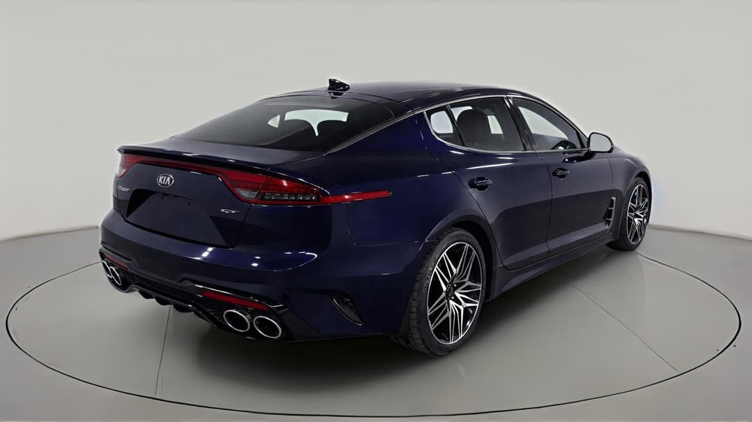 2021 Kia Stinger Gt (red Leather), Automatic, 28350 km, Right Back Diagonal (45- Degree) View