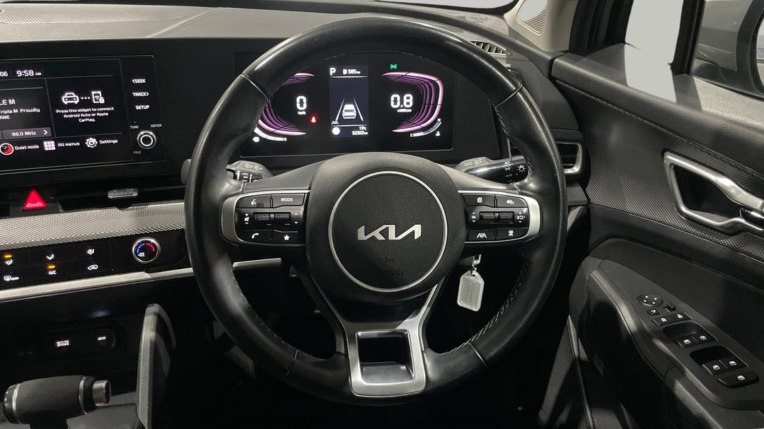 2023 Kia Sportage S (FWD), Automatic, 52322 km, Steering Wheel Close-up