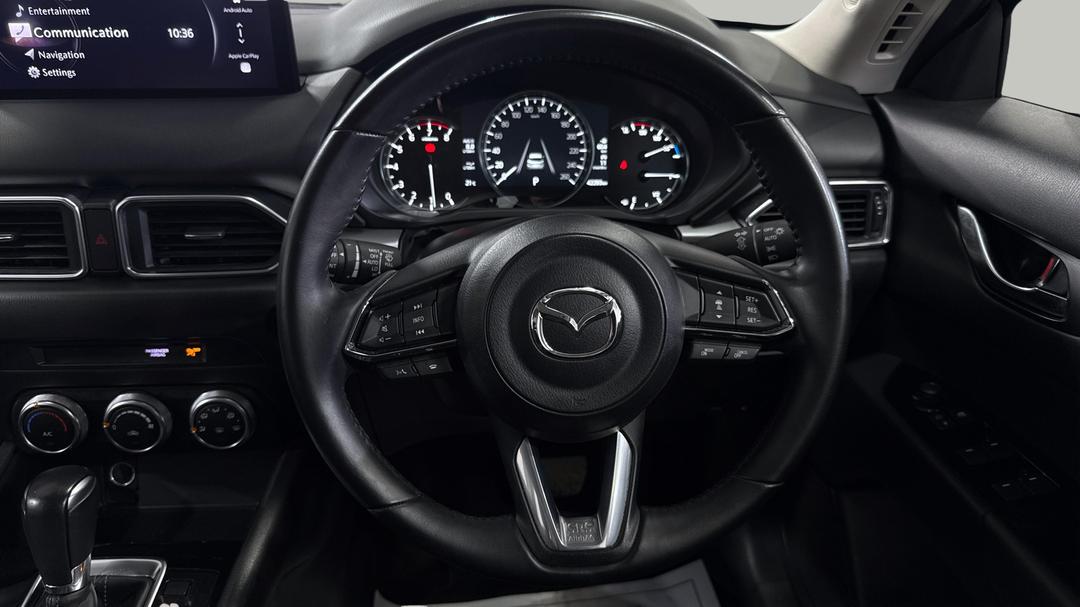 2023 Mazda CX-5 G20 Maxx (FWD), Automatic, 42293 km, Steering Wheel Close-up