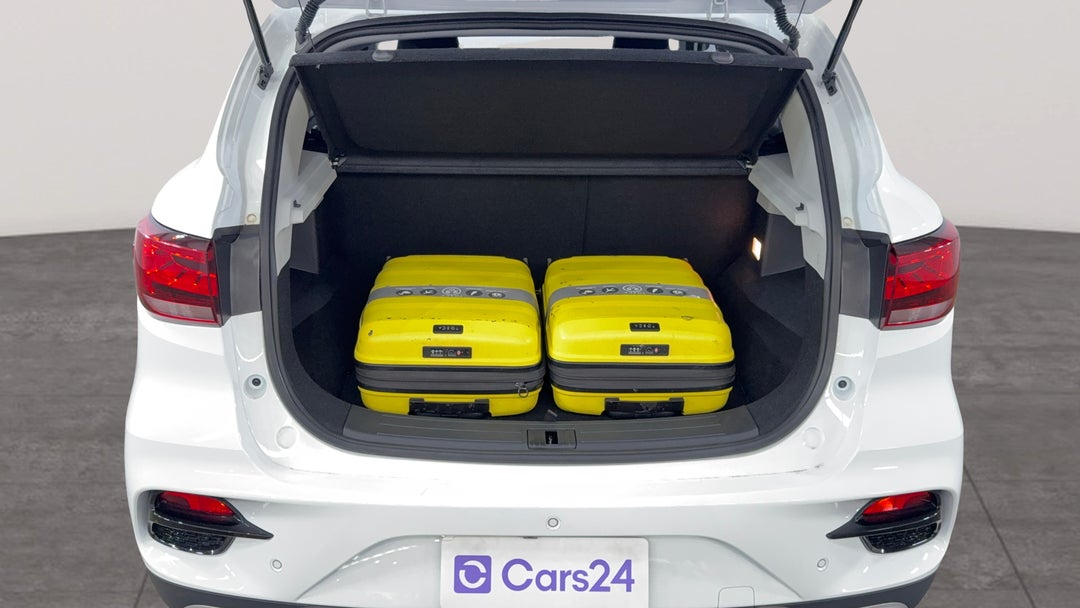 Boot Inside View with Luggage