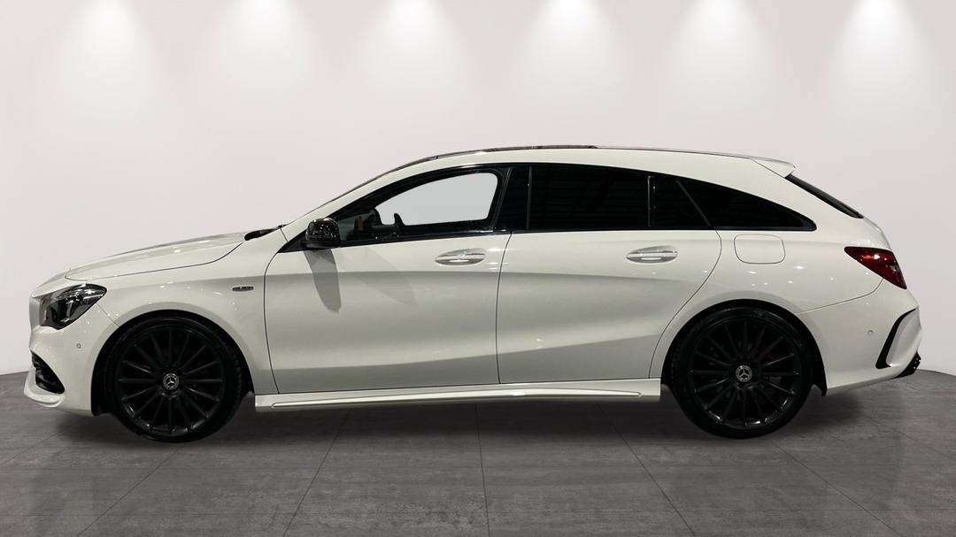 2017 Mercedes-benz CLA 250 Sport 4matic S/brake, Automatic, 98549 km, Left Side View