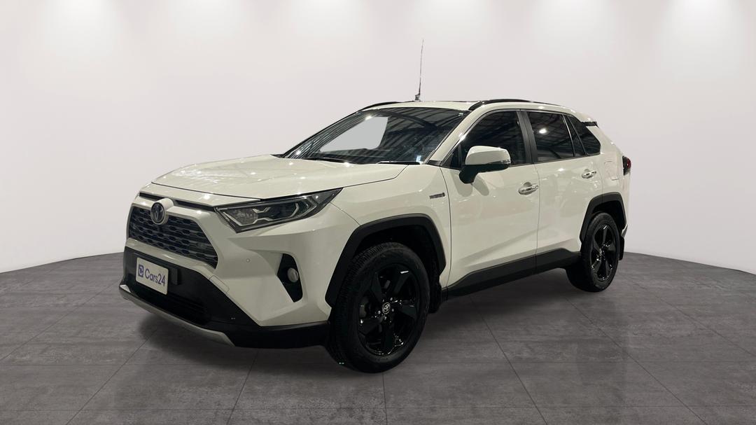 2021 Toyota RAV4 Cruiser (AWD) Hybrid, Automatic, 64602 km, Left Front Diagonal (45- Degree) View