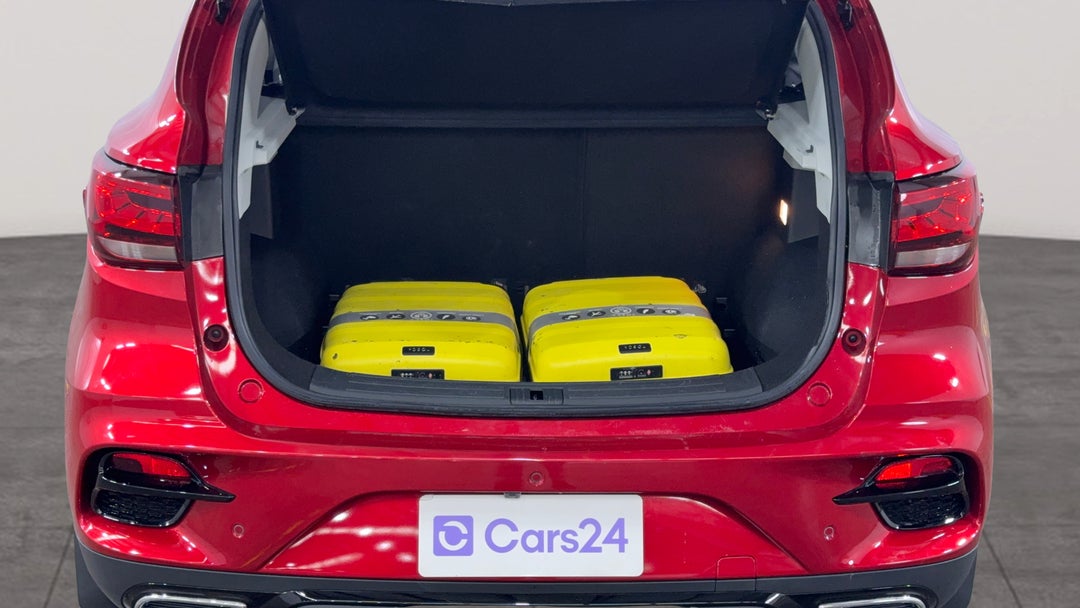 Boot Inside View with Luggage