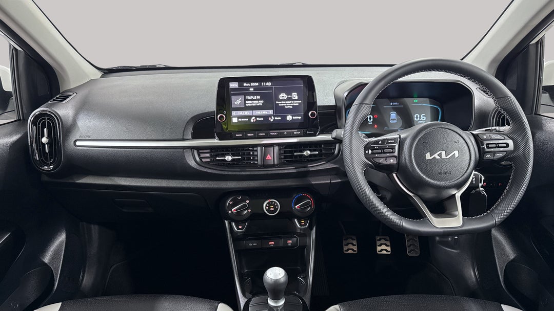 2025 Kia Picanto Gt Line (pe2), Manual, 5629 km, Dashboard View