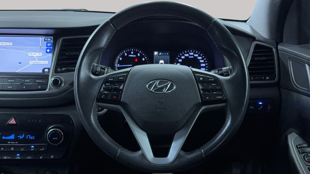 Steering Wheel Close-up