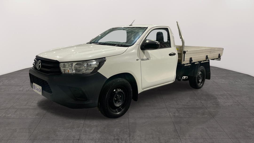 2017 Toyota Hilux Workmate, Manual, 97440 km, Left Front Diagonal (45- Degree) View