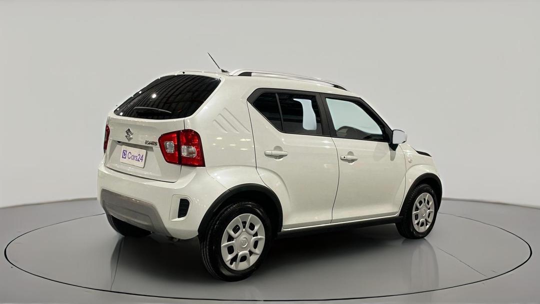 2022 Suzuki Ignis Gl, Automatic, 19326 km, Right Back Diagonal (45- Degree) View