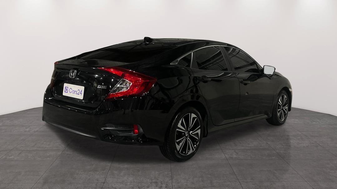2017 Honda Civic Vti-l, Automatic, 87251 km, Right Back Diagonal (45- Degree) View