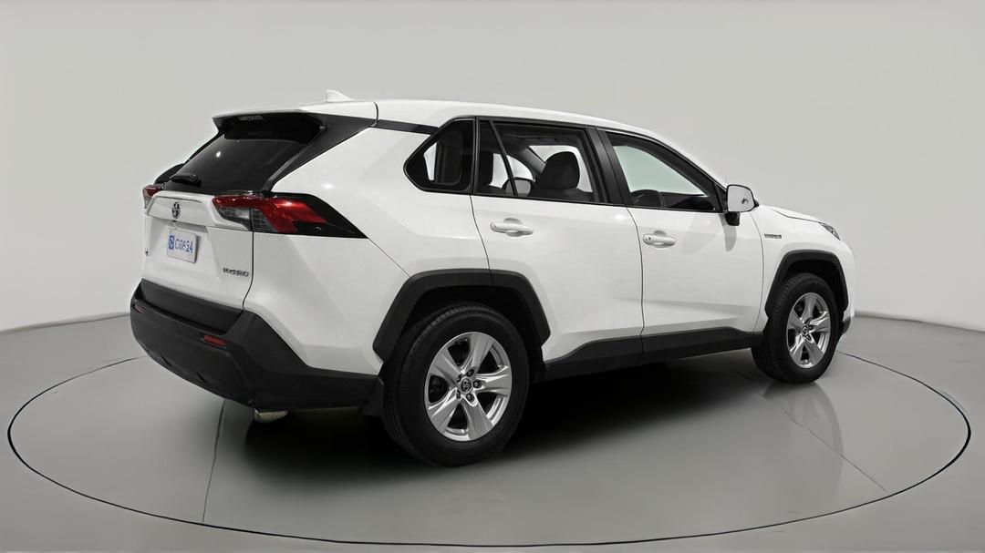 2019 Toyota RAV4 Gx (2WD) Hybrid, Automatic, 60493 km, Right Back Diagonal (45- Degree) View