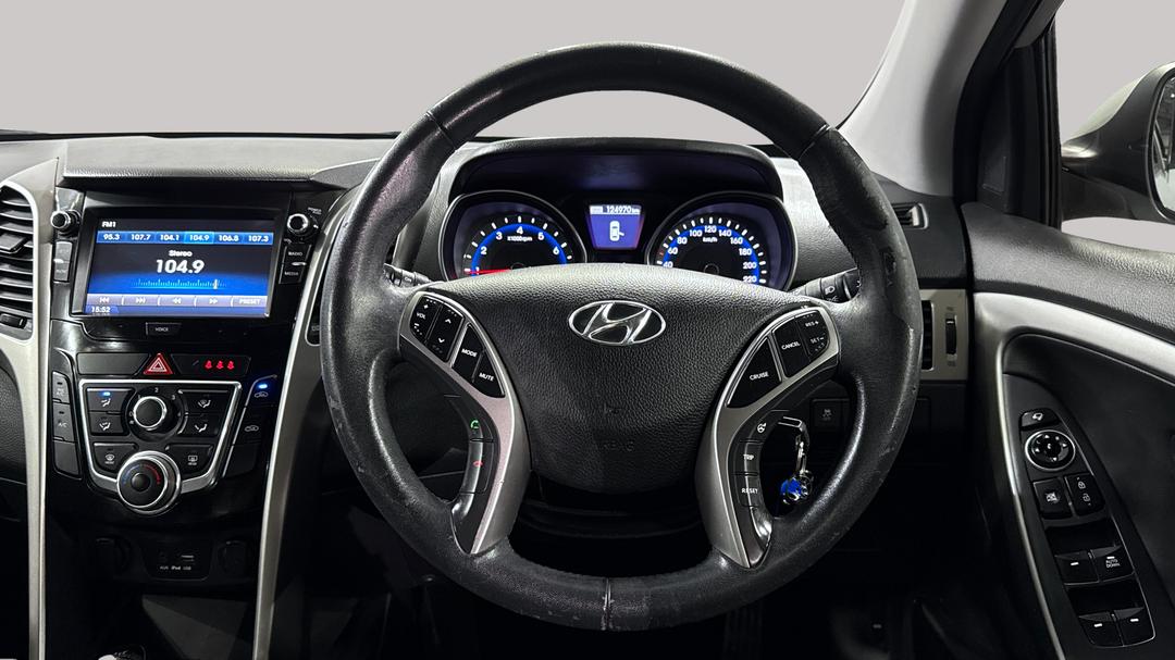 2016 Hyundai i30 Active X, Automatic, 124970 km, Steering Wheel Close-up