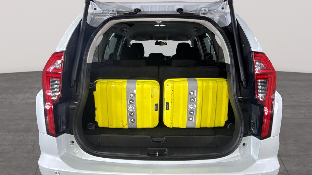 2022 Mitsubishi Pajero Sport Gls (4WD) 7 Seat, Automatic, 17746 km, Boot Inside View with Luggage