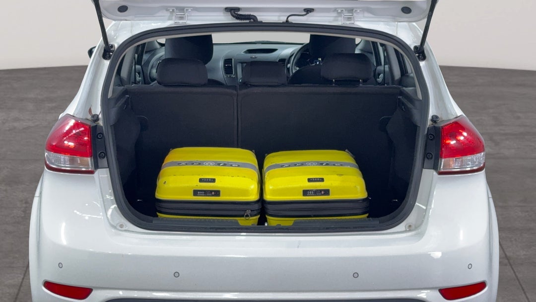 Boot Inside View with Luggage