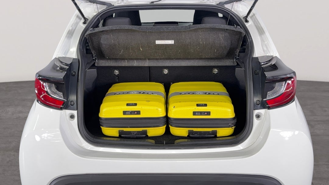 Boot Inside View with Luggage