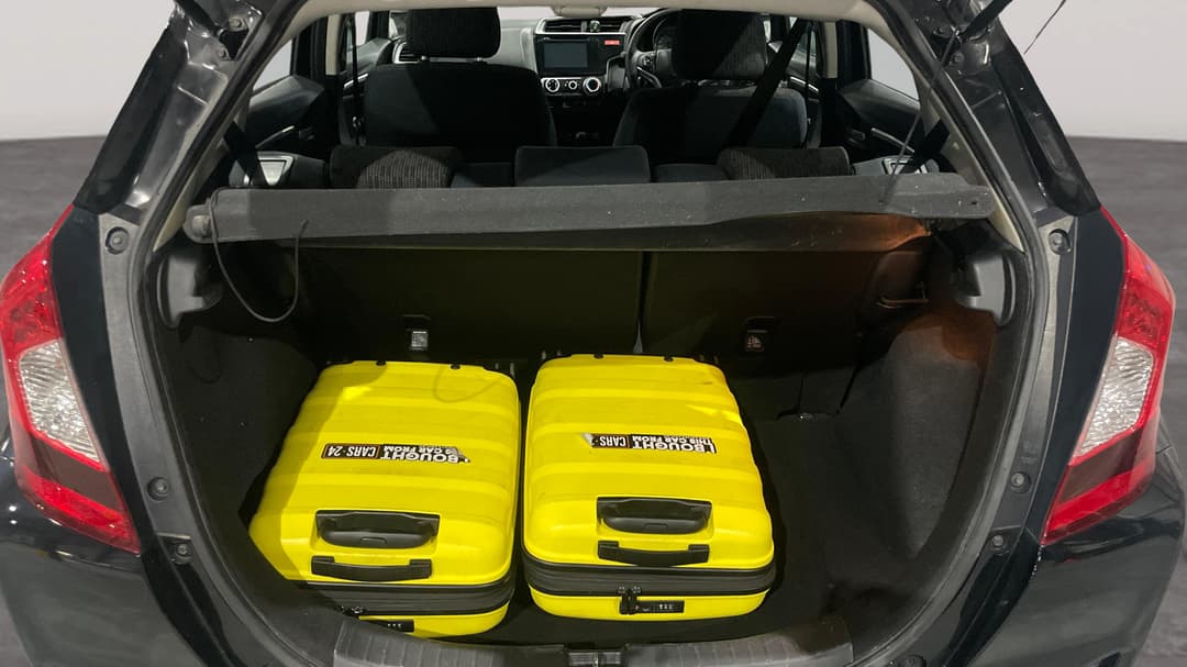 2016 Honda Jazz Vti, Manual, 30132 km, Boot Inside View with Luggage