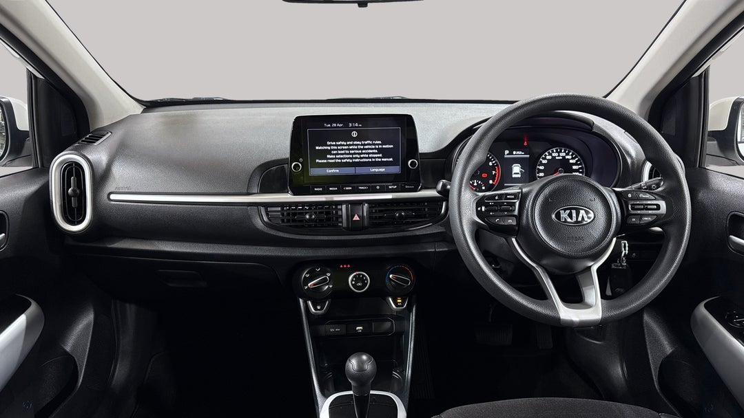 2021 Kia Picanto S (pe), Automatic, 9347 km, Dashboard View