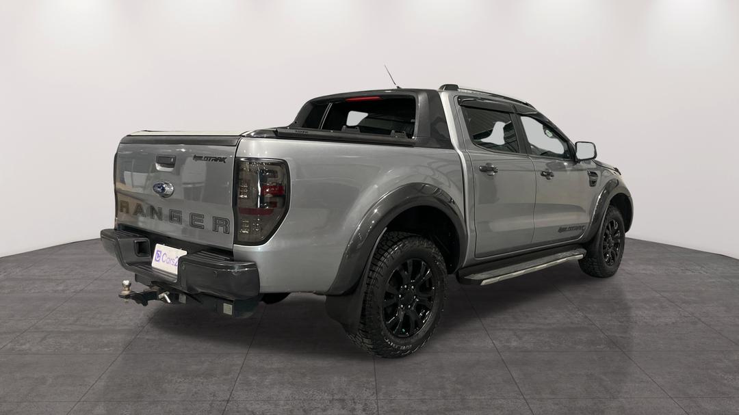 2019 Ford Ranger Xl 2.2 (4x4), Automatic, 88217 km, Right Back Diagonal (45- Degree) View