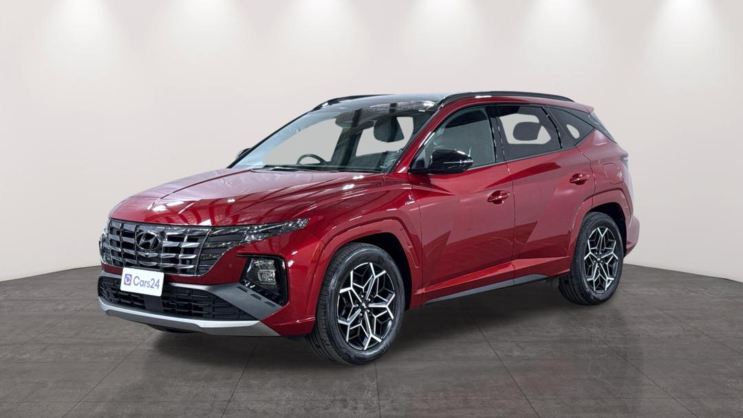 2023 Hyundai Tucson Highlander N Line (AWD), Automatic, 20400 km, Left Front Diagonal (45- Degree) View