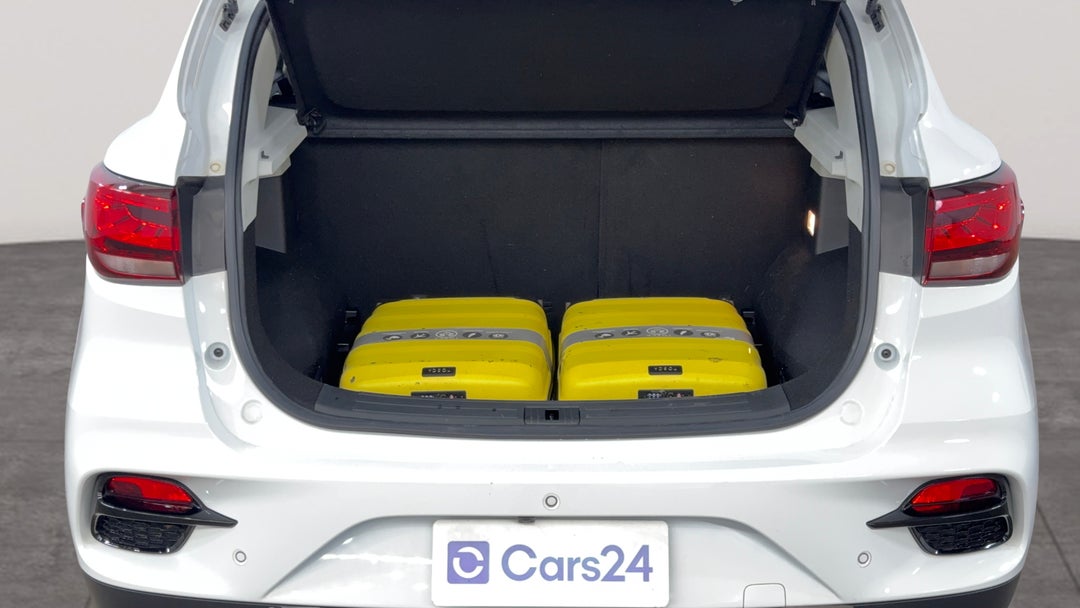 Boot Inside View with Luggage