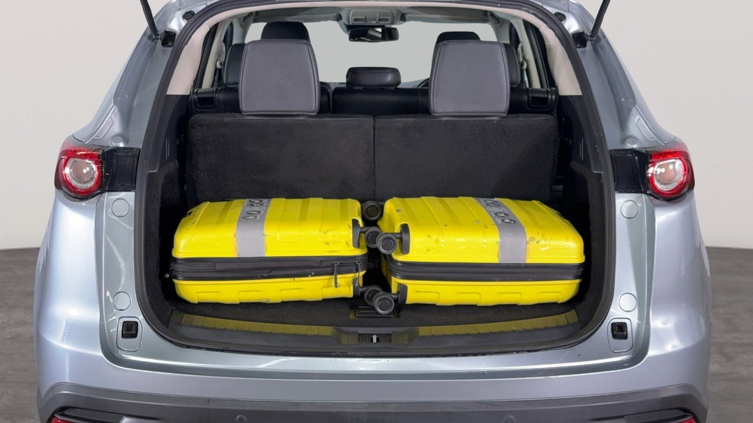 Boot Inside View with Luggage