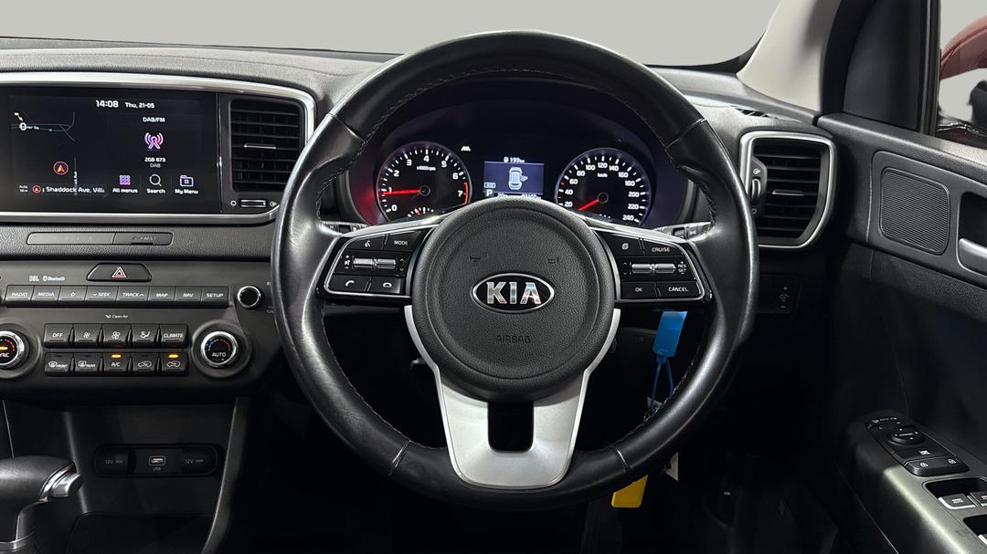 2018 Kia Sportage Si Premium (FWD), Automatic, 92102 km, Steering Wheel Close-up