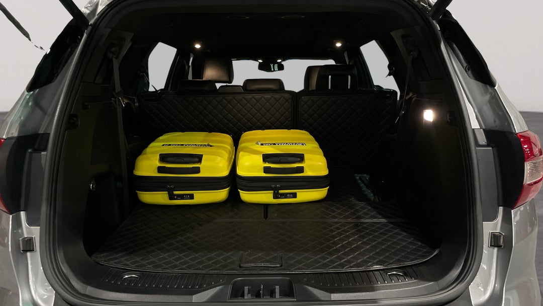 2022 Ford Everest Titanium (4WD), Automatic, 65664 km, Boot Inside View with Luggage