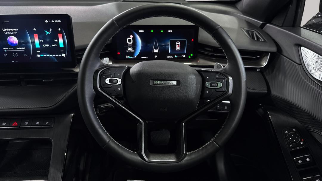 2024 GWM Haval H6gt Ultra (4WD), Automatic, 19243 km, Steering Wheel Close-up