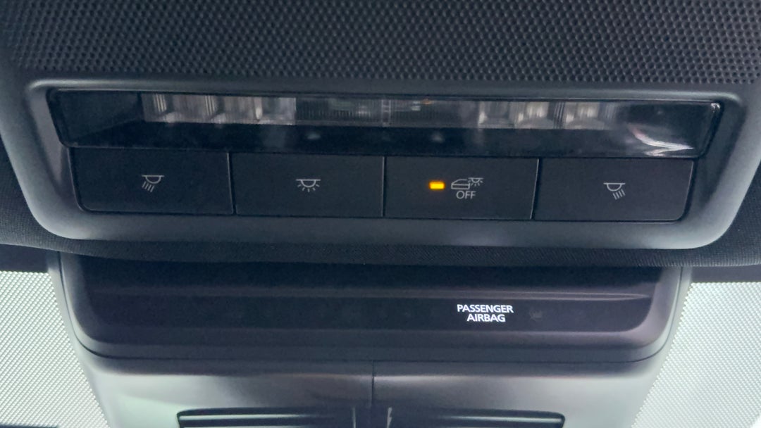 On-Roof Controls/Sunglass holder