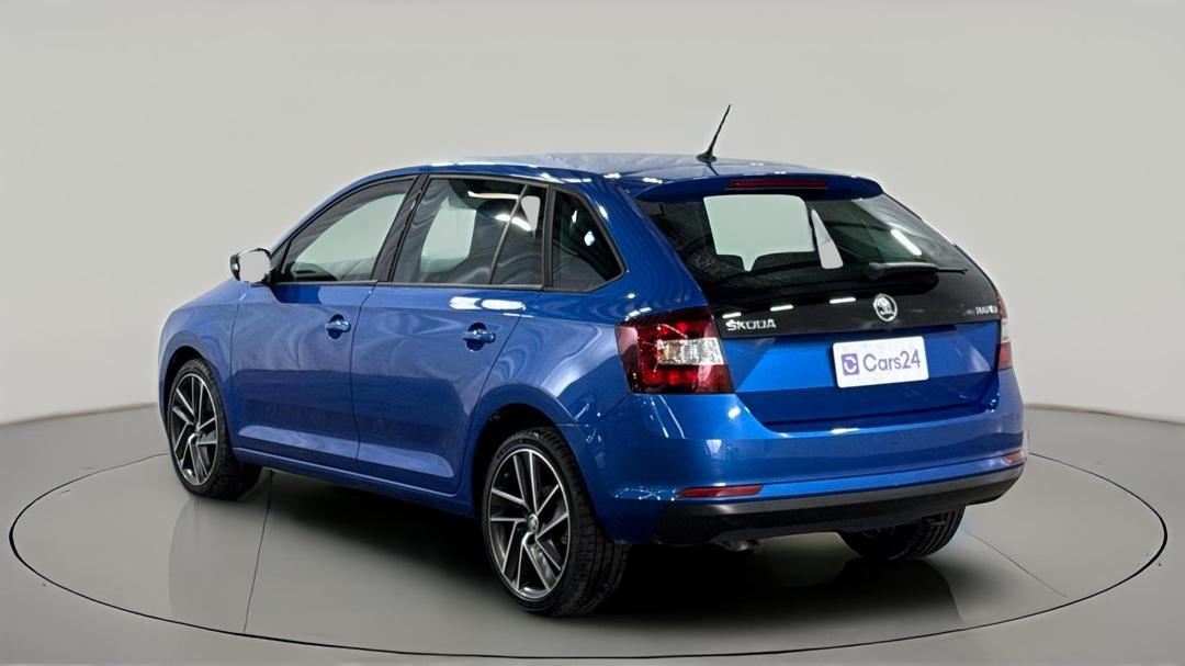 2018 SKODA Rapid Spaceback 92 Tsi, Automatic, 52040 km, Left Back Diagonal (45- Degree) View