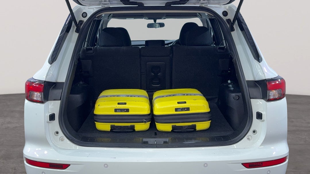 Boot Inside View with Luggage