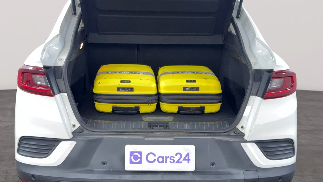 Boot Inside View with Luggage