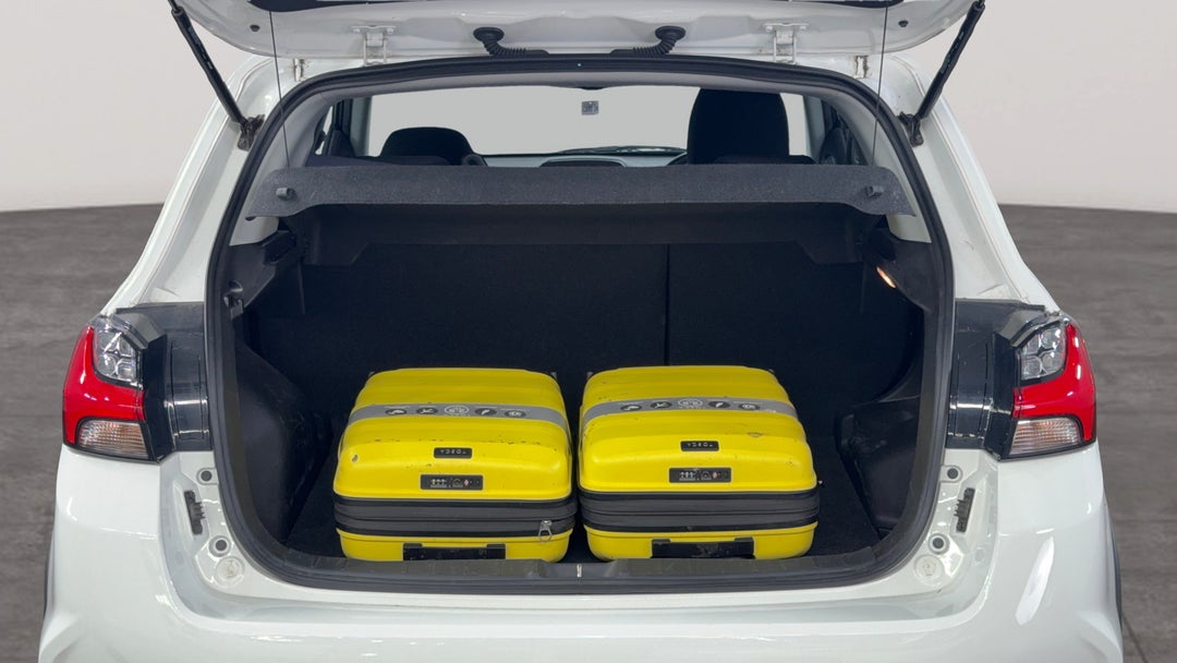 Boot Inside View with Luggage