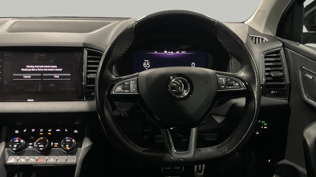 2019 SKODA Karoq 110tsi, Automatic, 73886 km, Steering Wheel Close-up