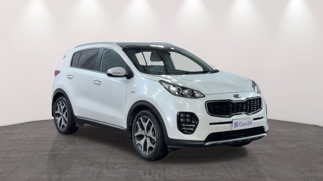 2016 Kia Sportage Platinum (AWD), Automatic, 113632 km, Right Front Diagonal (45- Degree) View