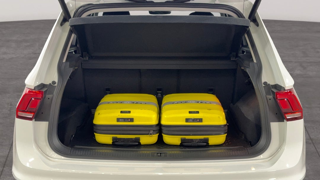 Boot Inside View with Luggage