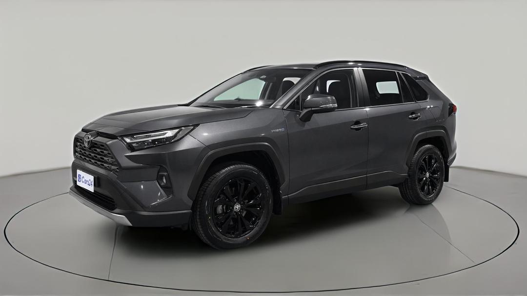 2021 Toyota RAV4 Cruiser (AWD) Hybrid, Automatic, 54076 km, Left Front Diagonal (45- Degree) View