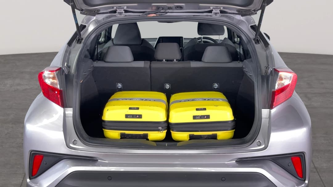 Boot Inside View with Luggage