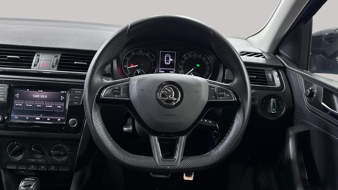 2018 SKODA Rapid Spaceback 92 Tsi, Automatic, 52040 km, Steering Wheel Close-up