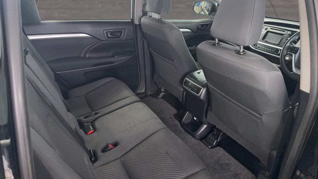 Right Side Rear Door Cabin View