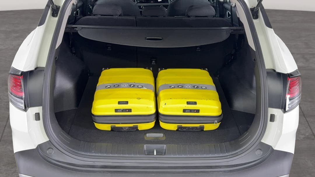 Boot Inside View with Luggage