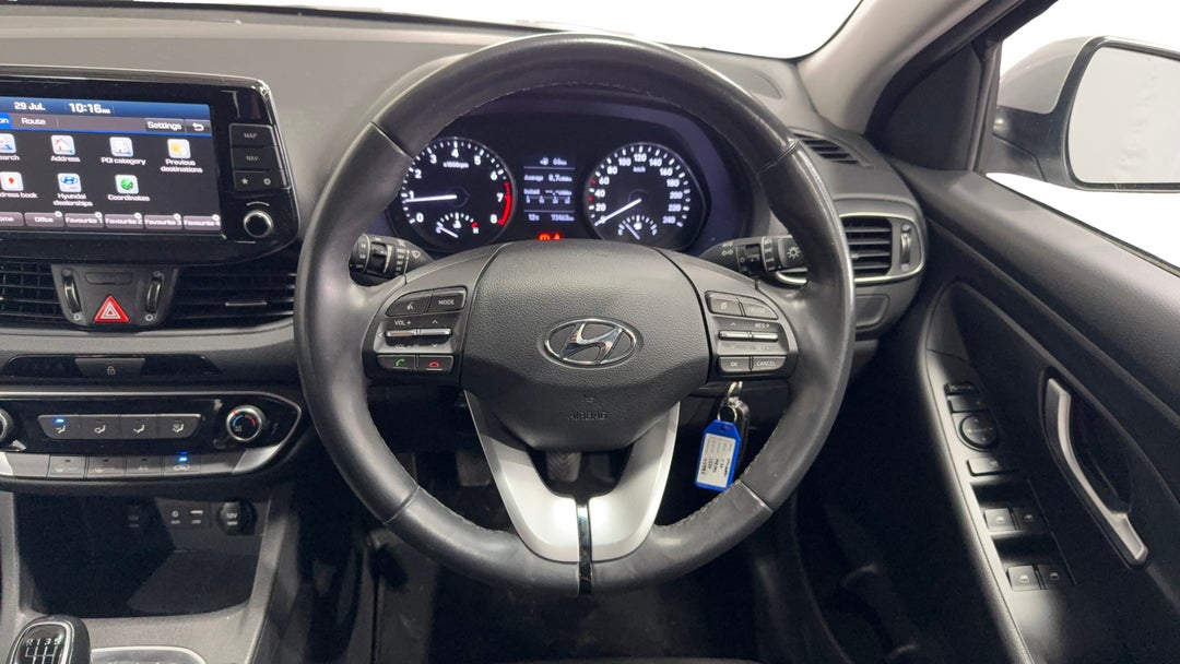 Steering Wheel Close-up