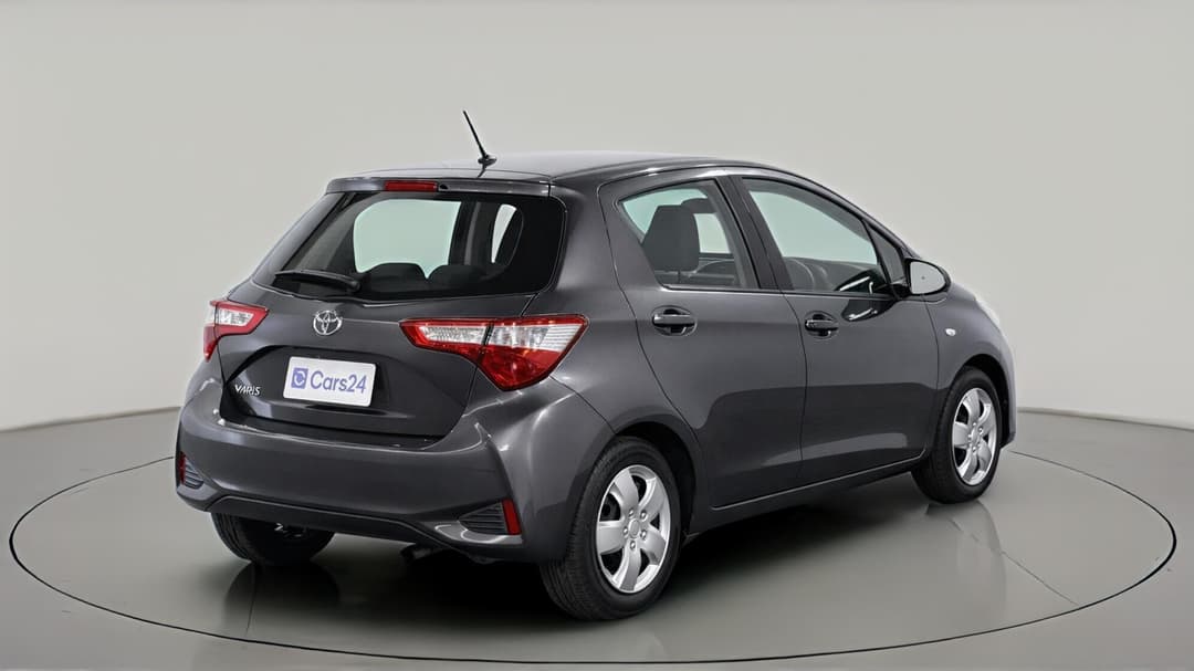 2017 Toyota Yaris Ascent, Automatic, 46118 km, Right Back Diagonal (45- Degree) View
