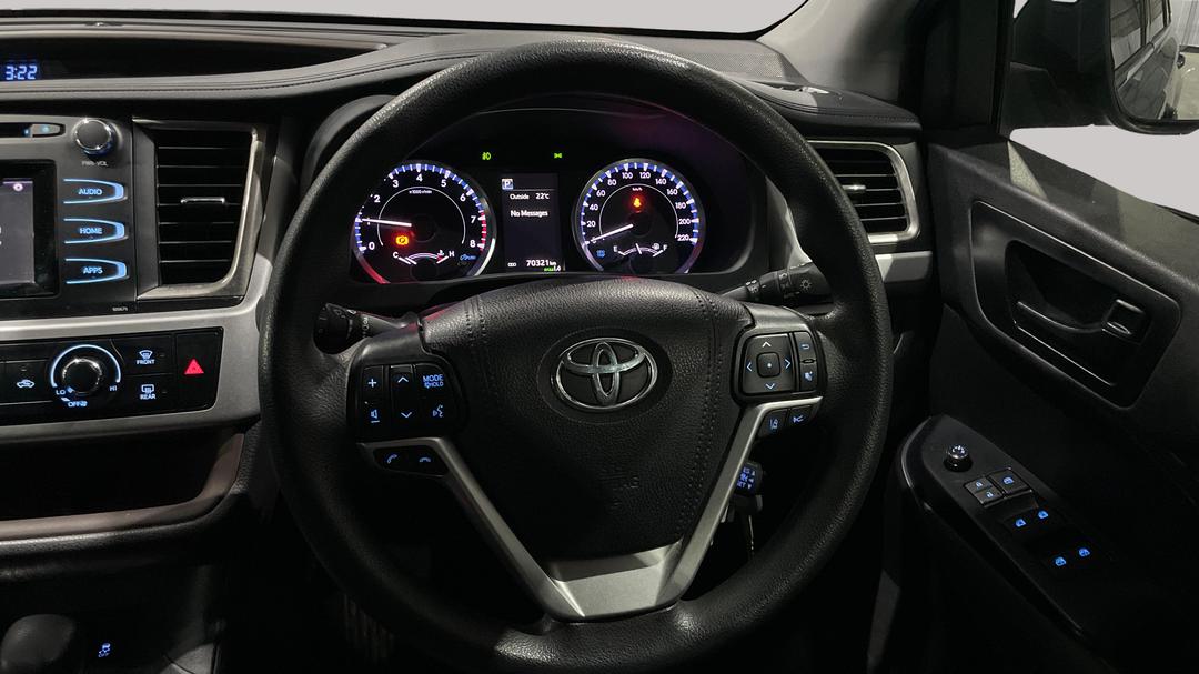 2019 Toyota Kluger Gx (4x2), Automatic, 70321 km, Steering Wheel Close-up