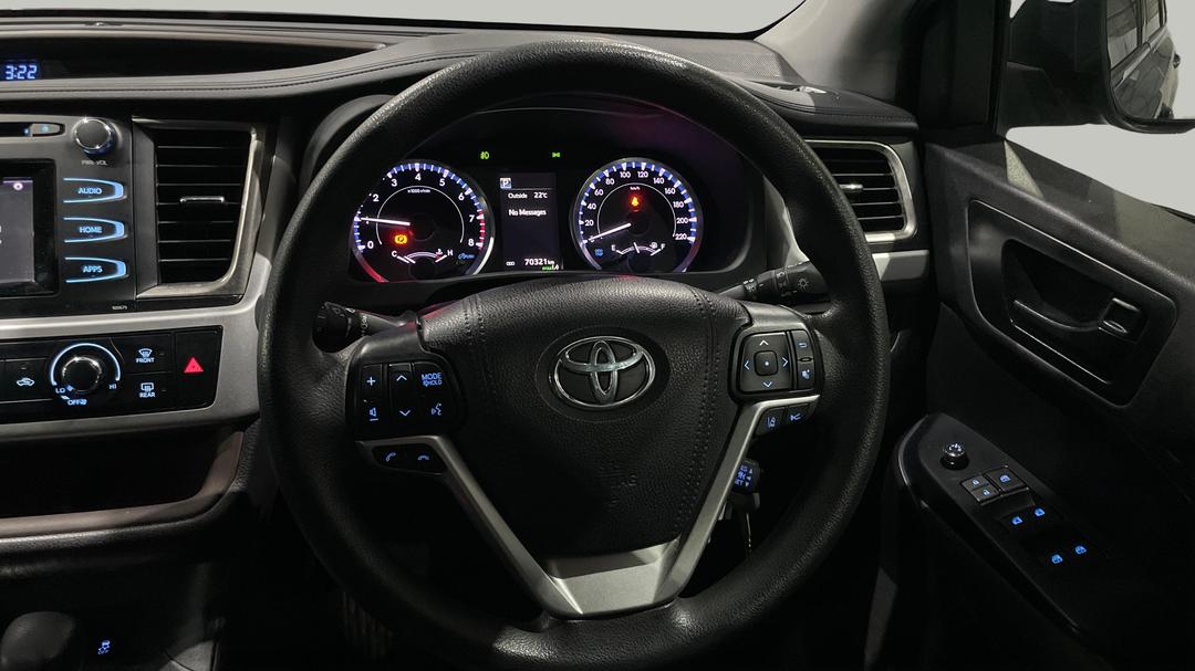 2019 Toyota Kluger Gx (4x2), Automatic, 70321 km, Steering Wheel Close-up