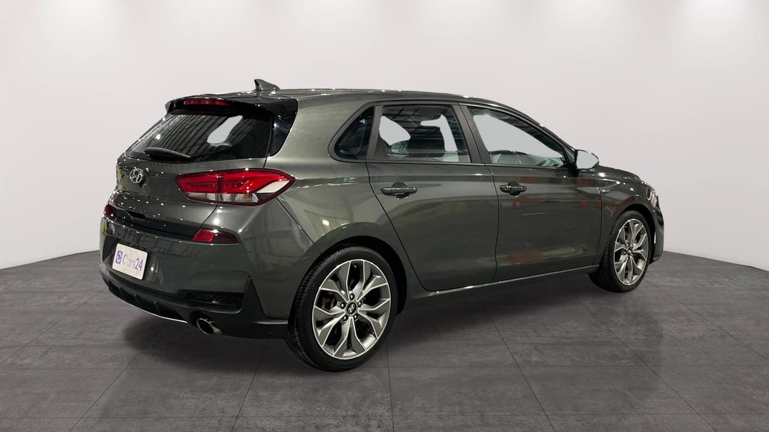 2020 Hyundai i30 N Line, Manual, 39033 km, Right Back Diagonal (45- Degree) View